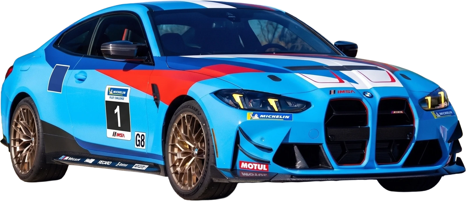 BMW M4 nach der Folierung